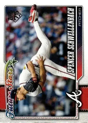 2026 Topps #306 Spencer Schwellenbach NM-MT Braves Future Stars ID:82132 - Baseball Card Single