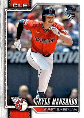 2026 Topps #309 Kyle Manzardo NM-MT Guardians ID:81897 - Baseball Card Single
