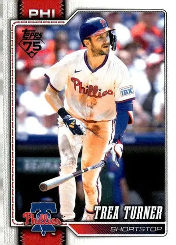2026 Topps #322 Trea Turner NM-MT Phillies ID:82245 - Baseball Card Single