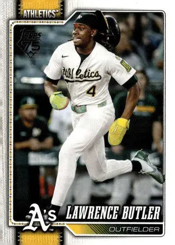 2026 Topps #324 Lawrence Butler NM-MT ID:81906 - Baseball Card Single