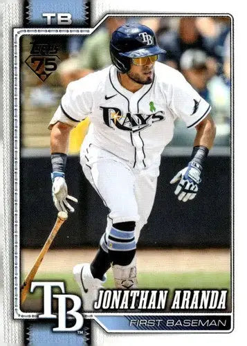 2026 Topps #326 Jonathan Aranda NM-MT Rays ID:82246 - Baseball Card Single