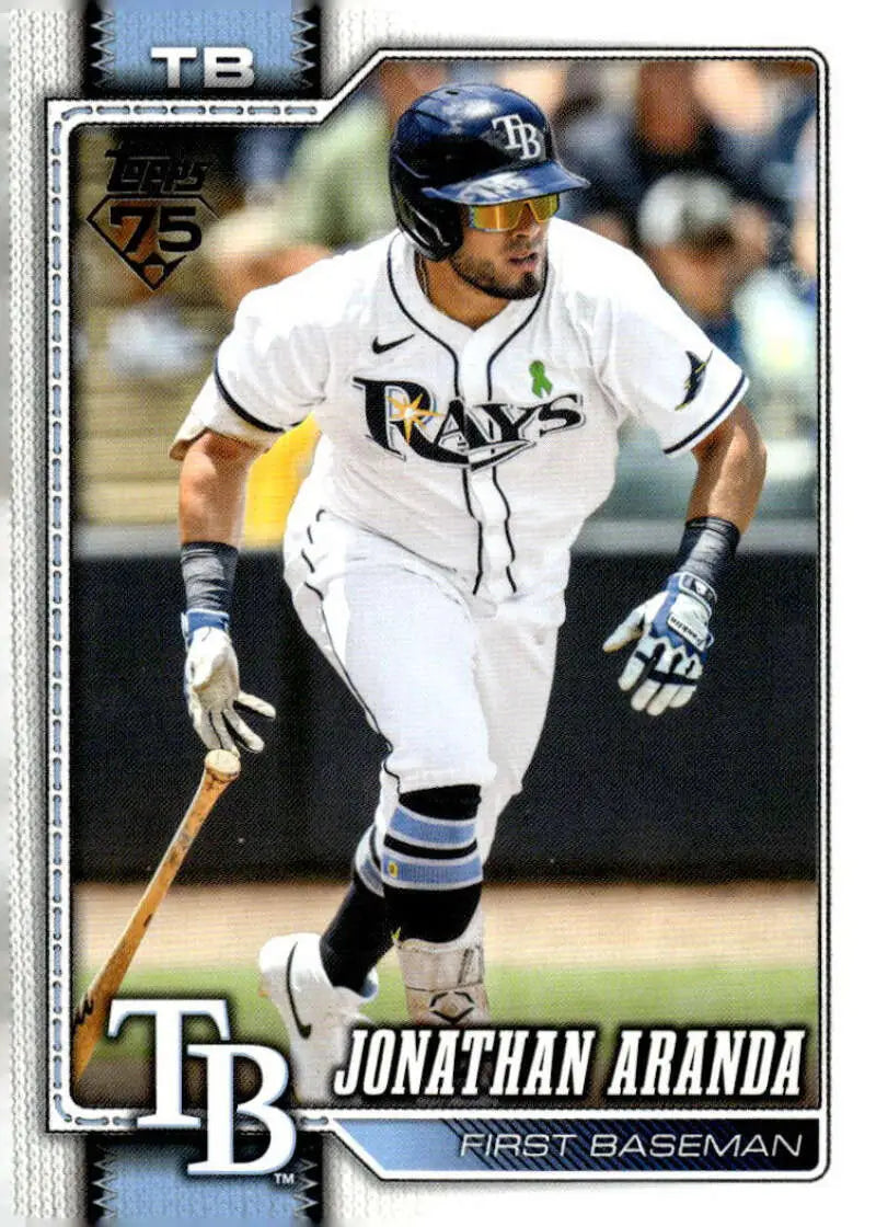 2026 Topps #326 Jonathan Aranda NM-MT Tampa Bay Rays Baseball Card
