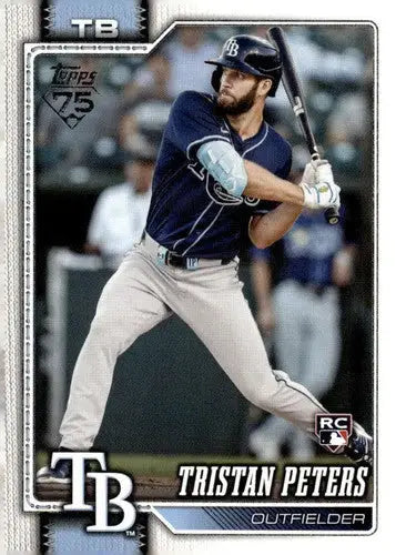 2026 Topps #330 Tristan Peters NM-MT RC Rookie Rays ID:81908 - Baseball Card Single