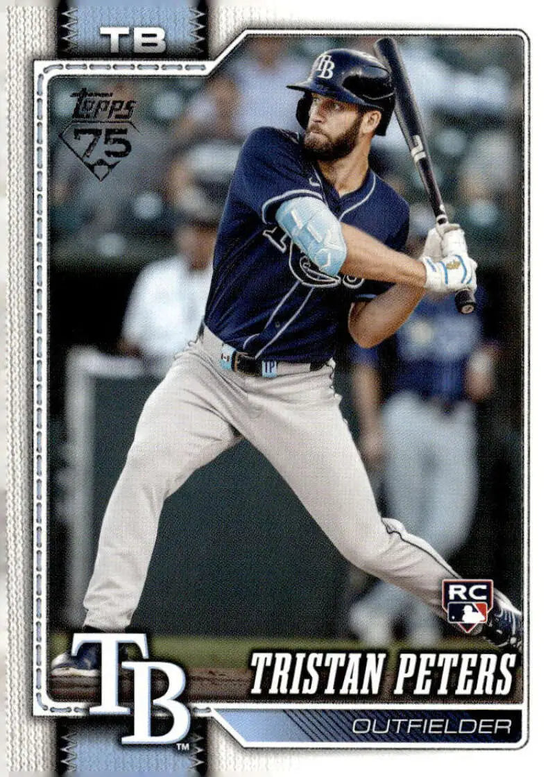 2026 Topps #330 Tristan Peters NM-MT RC Rookie Tampa Bay Rays Baseball Card
