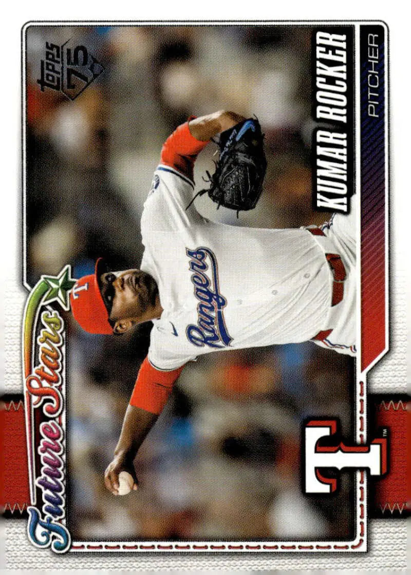2026 Topps #336 Kumar Rocker NM-MT Texas Rangers Baseball Card
