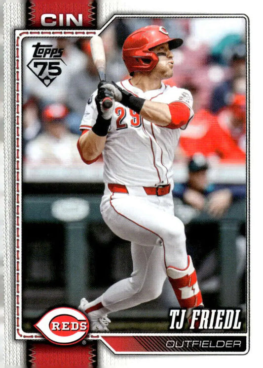 2026 Topps #338 TJ Friedl NM-MT Cincinnati Reds Baseball Card