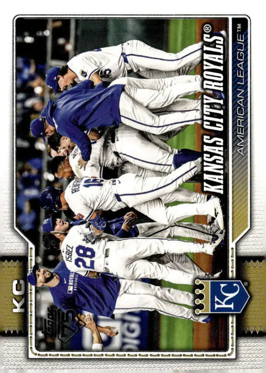2026 Topps #34 Kansas City Royals NM-MT Kansas City Royals Baseball Card
