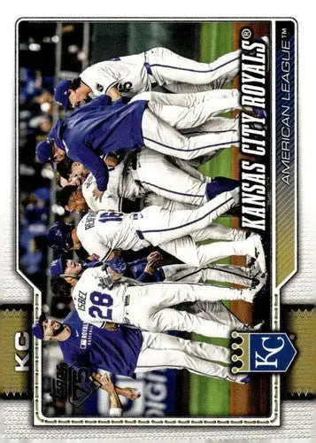 2026 Topps #34 Kansas City Royals NM-MT Royals Team Card ID:81755 - Baseball Card Single