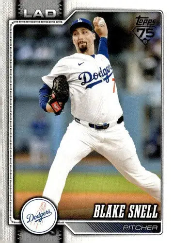 2026 Topps #340 Blake Snell NM-MT Dodgers ID:81913 - Baseball Card Single
