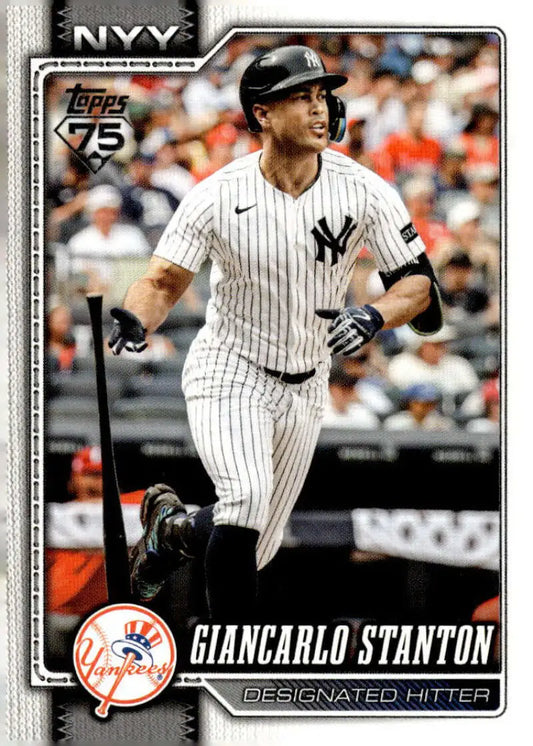 2026 Topps #341 Giancarlo Stanton NM-MT New York Yankees Baseball Card