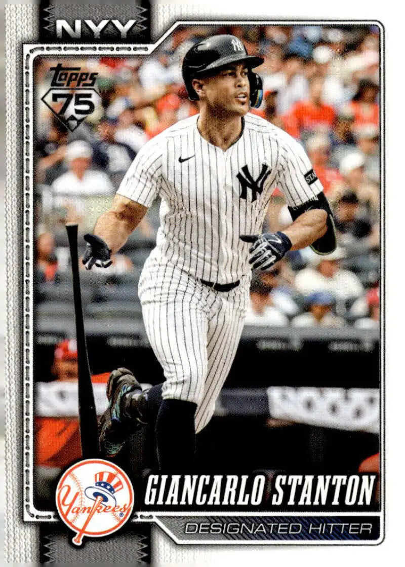 2026 Topps #341 Giancarlo Stanton NM-MT New York Yankees Baseball Card