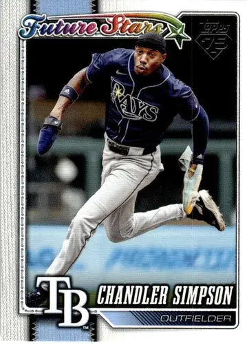 2026 Topps #342 Chandler Simpson NM-MT Rays Future Stars ID:81914 - Baseball Card Single