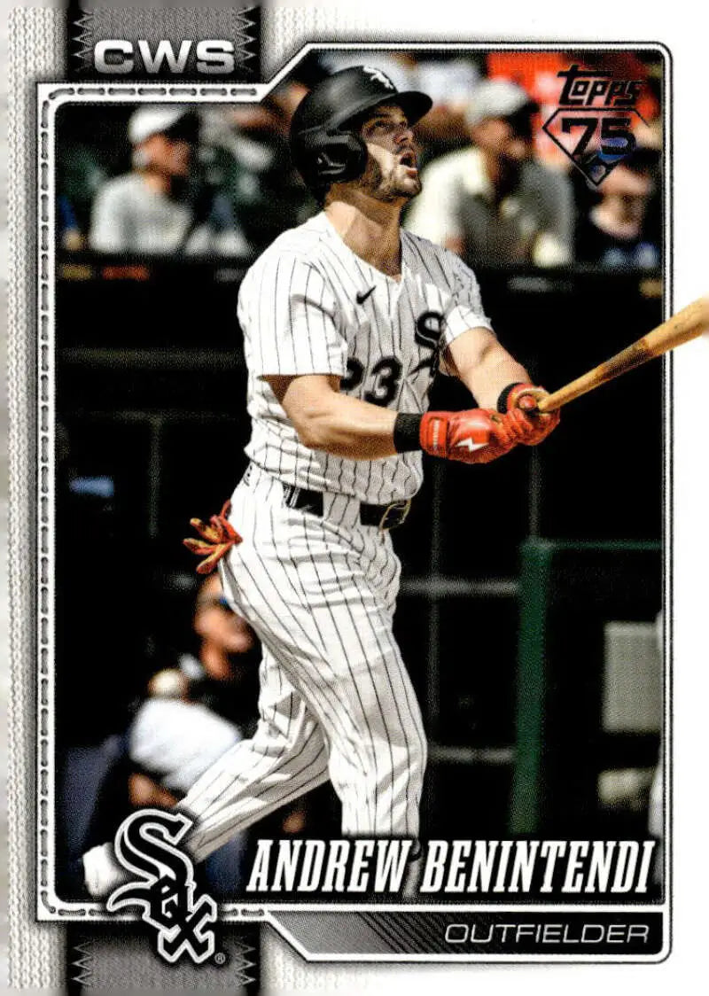 2026 Topps #345 Andrew Benintendi NM-MT Chicago White Sox Baseball Card