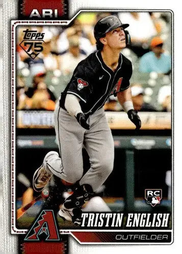 2026 Topps #346 Tristin English NM-MT RC Rookie Diamondbacks ID:82086 - Baseball Card Single