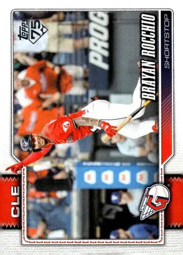 2026 Topps #370 Brayan Rocchio NM Near Mint Guardians ID:83022 - Baseball Card Single