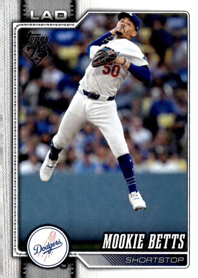 2026 Topps #41 Mookie Betts NM-MT Los Angeles Dodgers Baseball Card