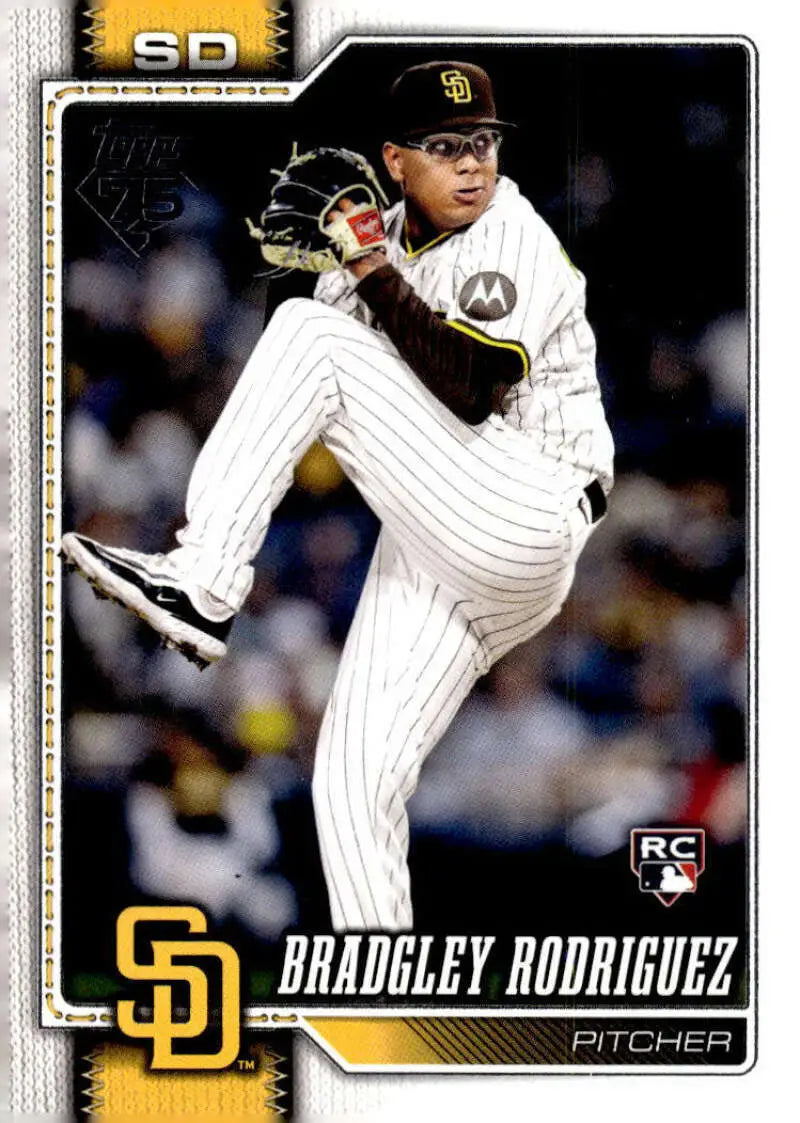2026 Topps #42 Bradgley Rodriguez NM-MT RC Rookie San Diego Padres Baseball Card