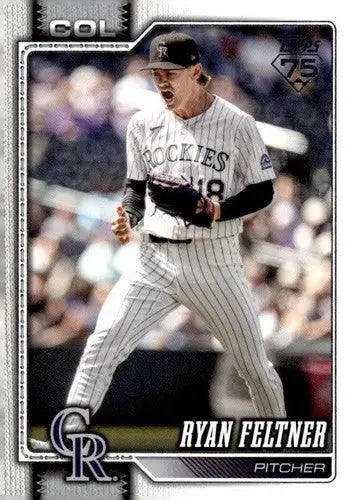 2026 Topps #432 Ryan Feltner NM Near Mint Rockies ID:83277