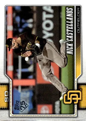 2026 Topps #437 Nick Castellanos NM Near Mint Padres ID:83278 - Baseball Card Single