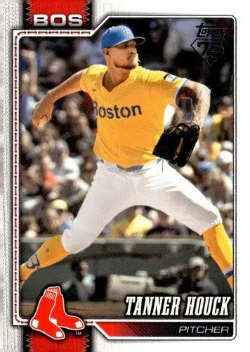 2026 Topps #504 Tanner Houck NM Near Mint Red Sox ID:83288