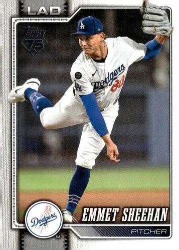 2026 Topps #524 Emmet Sheehan NM Near Mint Dodgers ID:83295 - Baseball Card Single