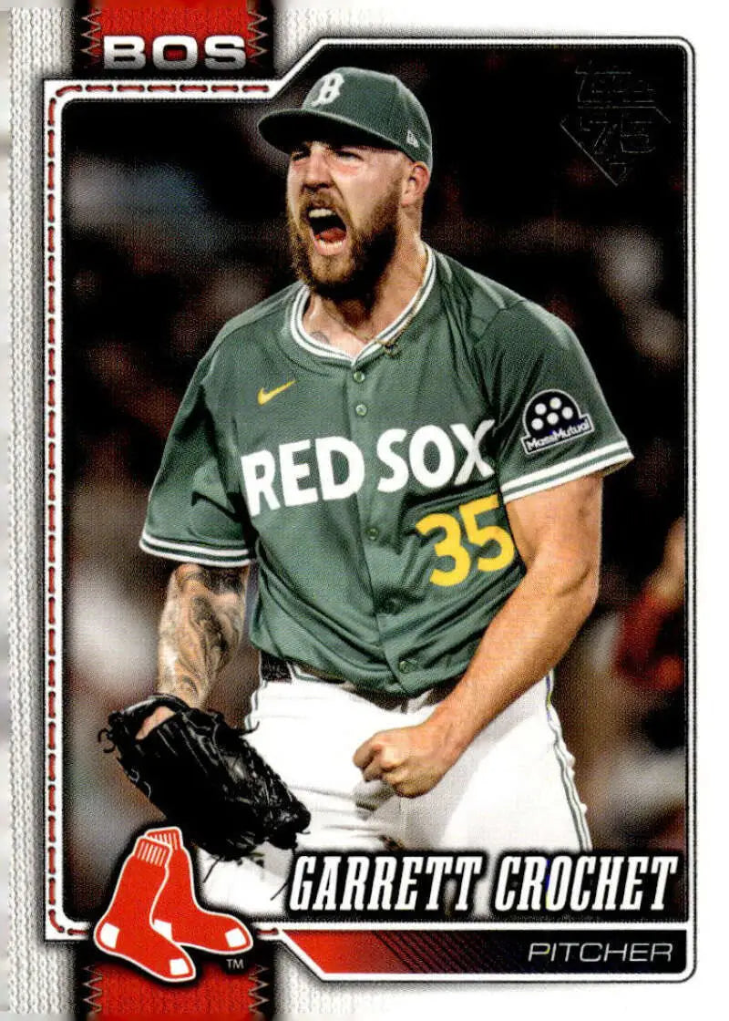 2026 Topps #53 Garrett Crochet NM-MT Boston Red Sox Baseball Card