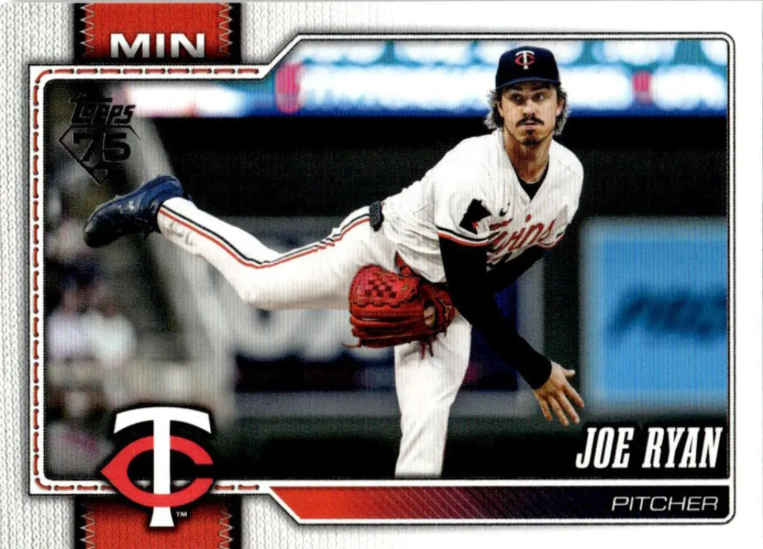2026 Topps #54 Joe Ryan NM-MT Minnesota Twins Baseball Card