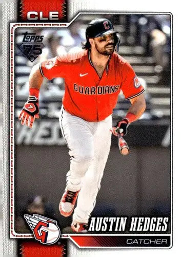 2026 Topps #545 Austin Hedges NM Near Mint Guardians ID:83043 - Baseball Card Single