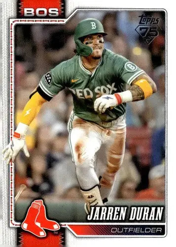 2026 Topps #560 Jarren Duran NM Near Mint Red Sox ID:83299