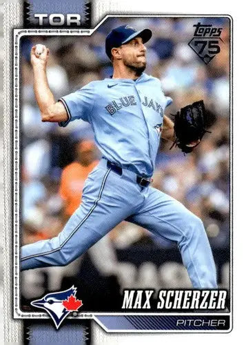 2026 Topps #569 Max Scherzer NM Near Mint Blue Jays ID:83301 - Baseball Card Single