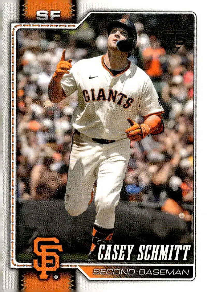 2026 Topps #57 Casey Schmitt NM-MT San Francisco Giants Baseball Card