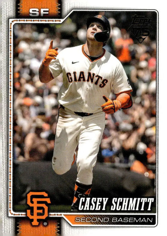 2026 Topps #57 Casey Schmitt NM-MT San Francisco Giants Baseball Card