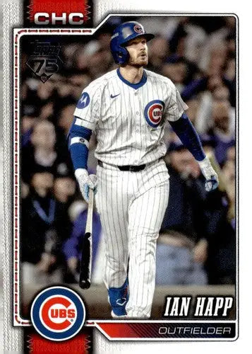 2026 Topps #585 Ian Happ NM Near Mint Cubs ID:83306 - Baseball Card Single