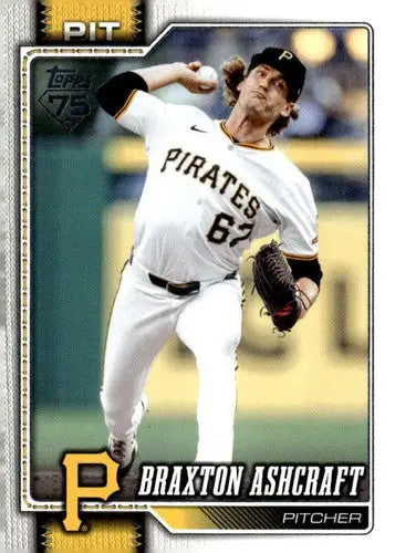 2026 Topps #589 Braxton Ashcraft NM Near Mint Pirates ID:83308