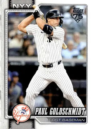 2026 Topps #597 Paul Goldschmidt NM Near Mint Yankees ID:83310