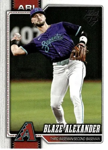 2026 Topps #6 Blaze Alexander NM-MT Diamondbacks ID:82055 - Baseball Card Single