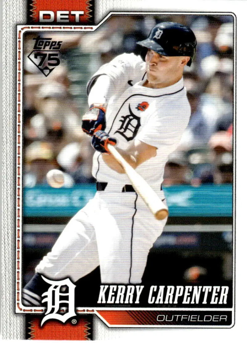 2026 Topps #61 Kerry Carpenter NM-MT Detroit Tigers Baseball Card