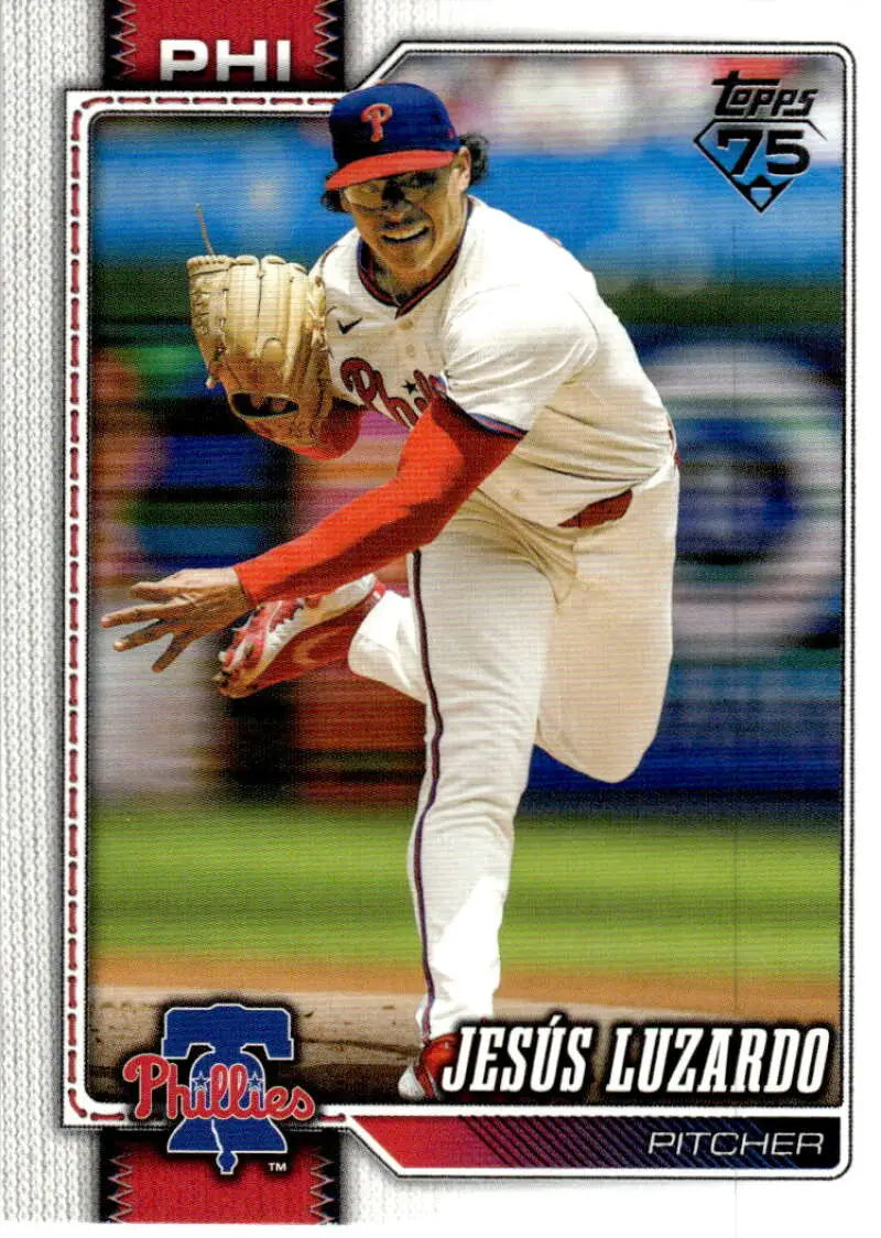 2026 Topps #63 Jesus Luzardo NM-MT Philadelphia Phillies Baseball Card
