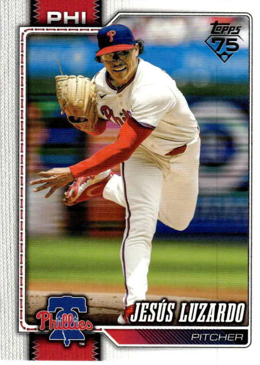 2026 Topps #63 Jesus Luzardo NM-MT Philadelphia Phillies Baseball Card