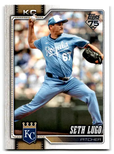 2026 Topps #638 Seth Lugo NM Near Mint Royals ID:83058 - Baseball Card Single