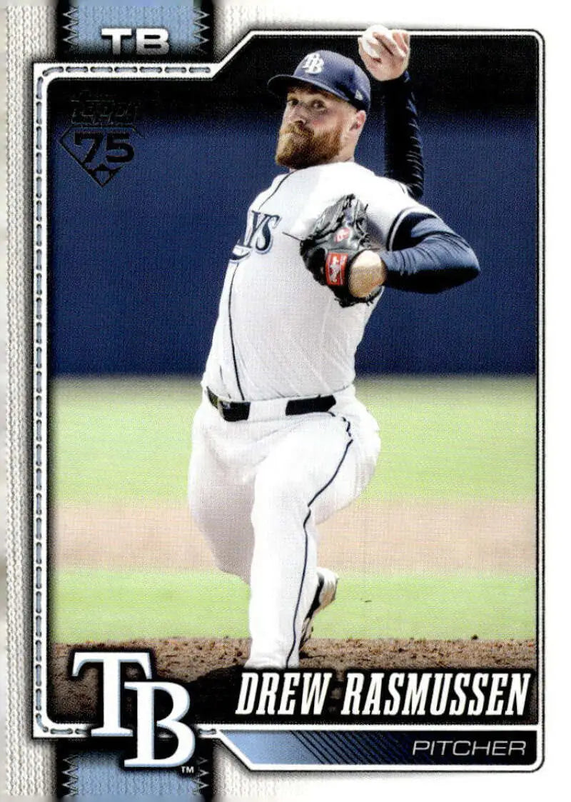 2026 Topps #64 Drew Rasmussen NM-MT Tampa Bay Rays Baseball Card