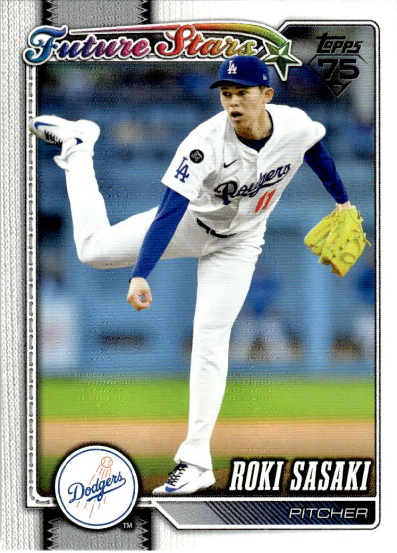 2026 Topps #66 Roki Sasaki NM-MT Dodgers Future Stars ID:81769