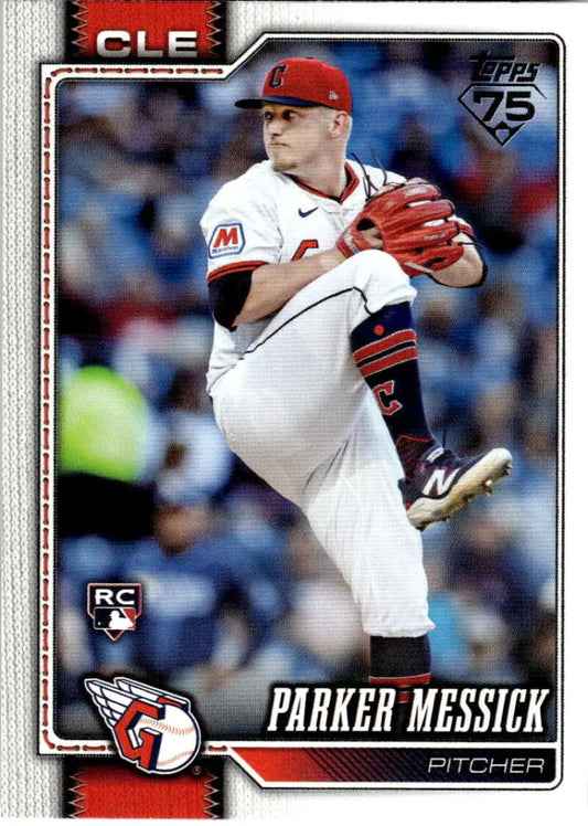 2026 Topps #67 Parker Messick NM-MT RC Rookie Cleveland Guardians Baseball Card