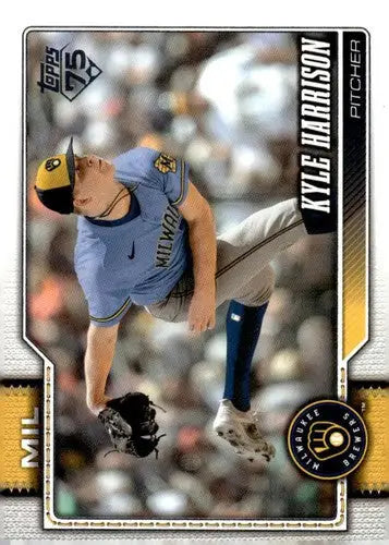 2026 Topps #670 Kyle Harrison NM Near Mint Brewers ID:83320