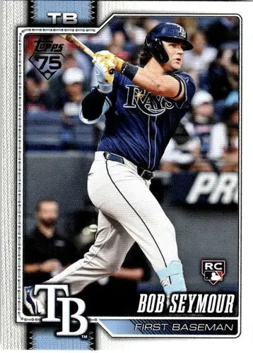 2026 Topps #70 Bob Seymour NM-MT RC Rookie Rays ID:82061 - Baseball Card Single