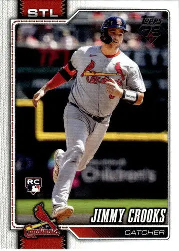 2026 Topps #73 Jimmy Crooks NM-MT RC Rookie Cardinals ID:81773 - Baseball Card Single