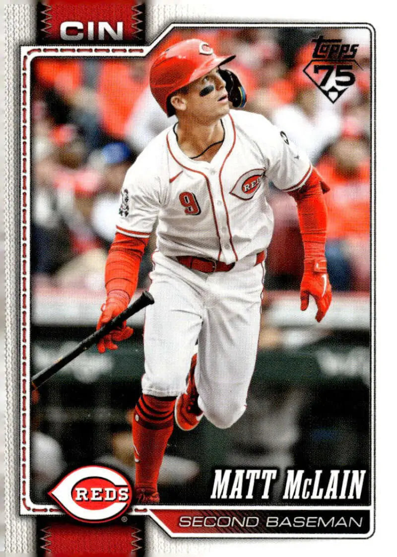 2026 Topps #81 Matt McLain NM-MT Cincinnati Reds Baseball Card