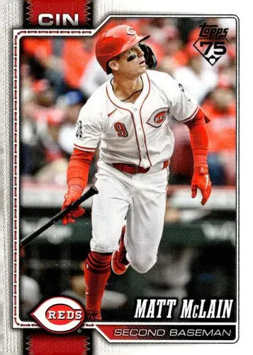 2026 Topps #81 Matt McLain NM-MT Reds ID:81777 - Baseball Card Single