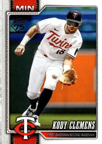 2026 Topps #85 Kody Clemens NM-MT Twins ID:81781