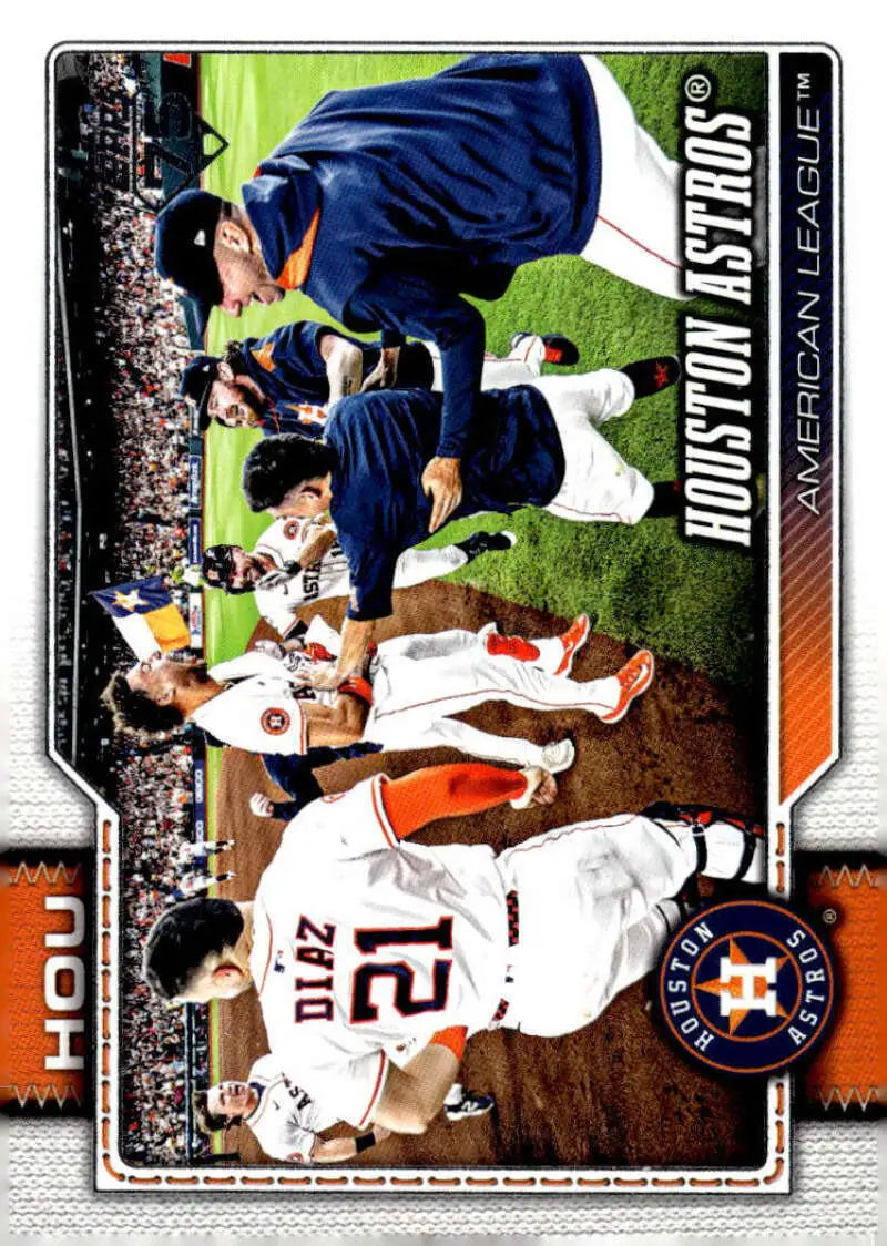 2026 Topps #89 Houston Astros NM-MT Houston Astros Baseball Card